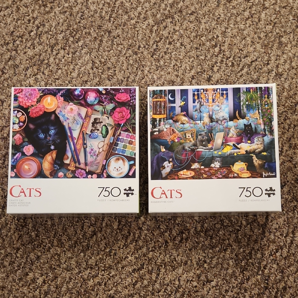 750 Piece Cats Jigsaw Puzzles